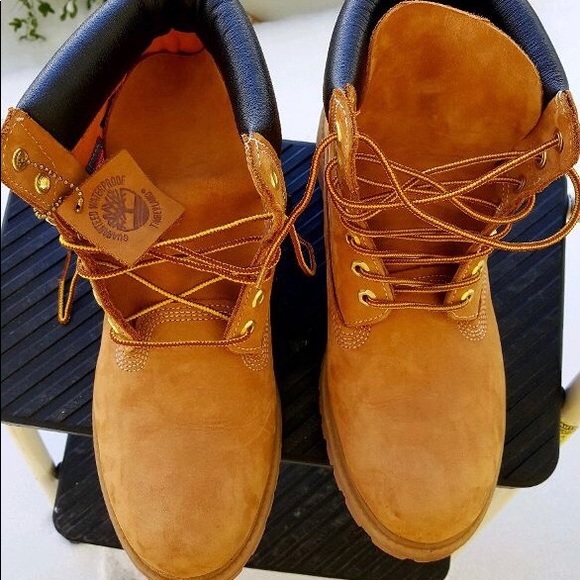 Timberland 6” Premium Waterproof Boots Wheat - Picture 3 of 10